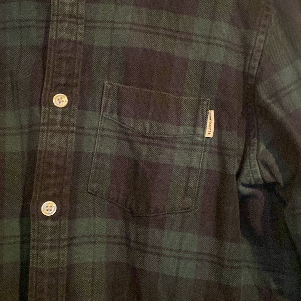 Men’s carhartt WIP flannel shirt size small
